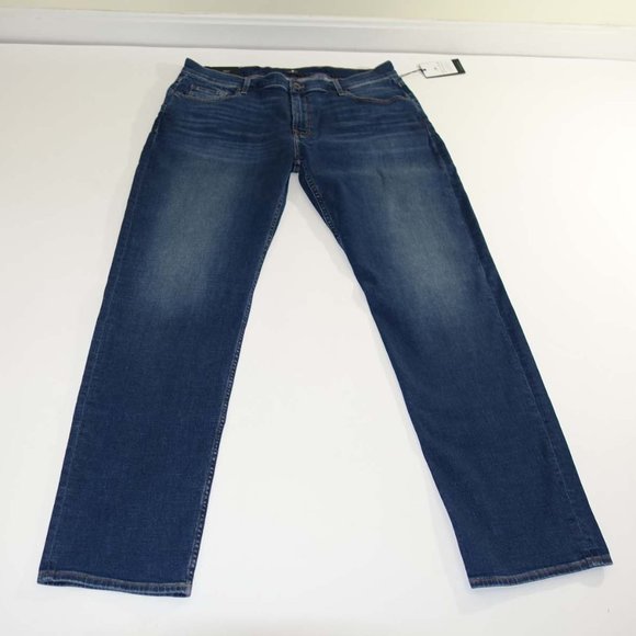 7 For All Mankind Men's Standard Straight Leg Jeans Size 40 x 34 NWT Coventry - Picture 1 of 8